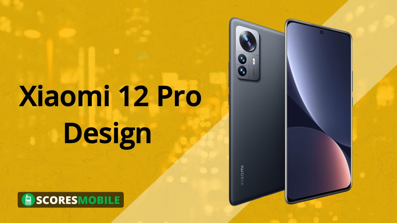 Xiaomi 12 Pro Design